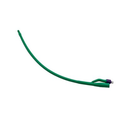 Sonda Silastic de estancia prolongada Hidrofóbica 2 vías 20 Fr. Globo 30 cc.